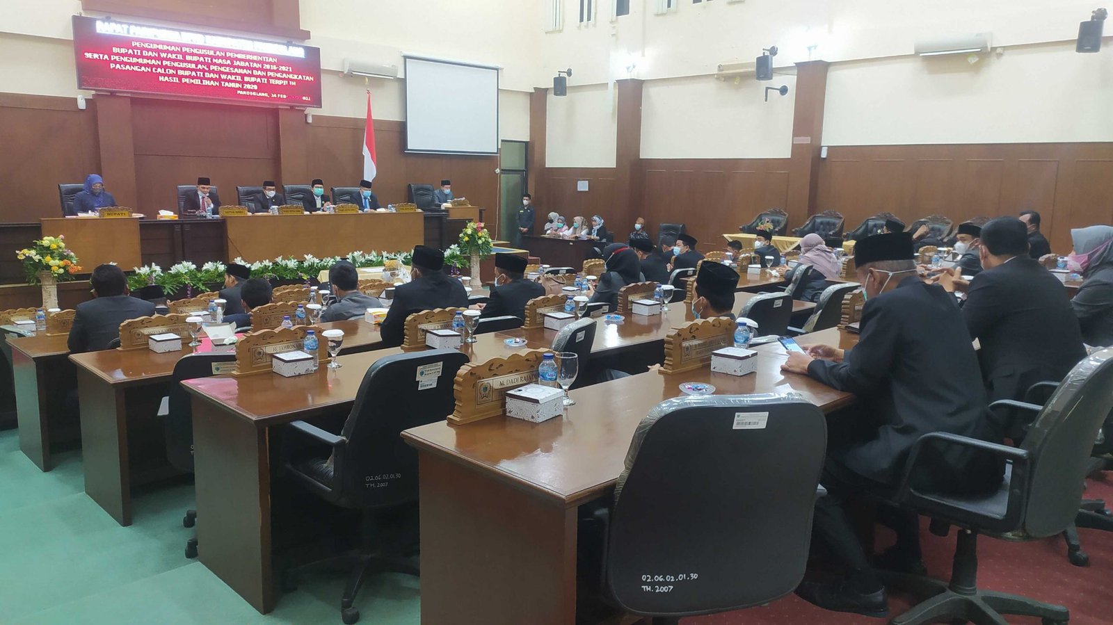 Pelantikan Bupati Pandgelang