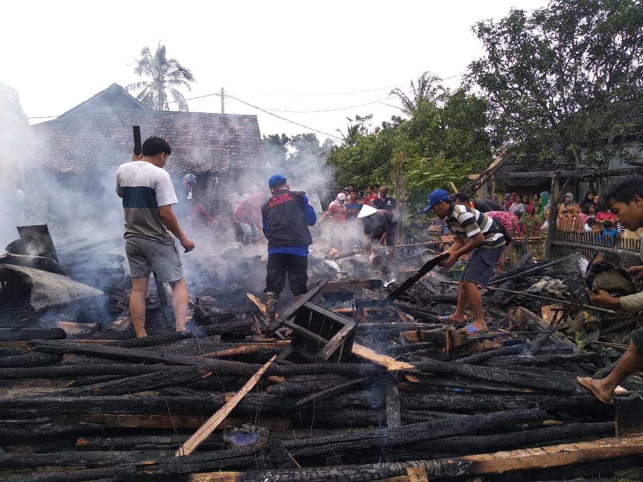 Kebakaran di Pandeglang
