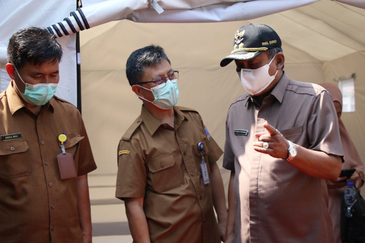 Vaksinasi di Kabupaten Serang