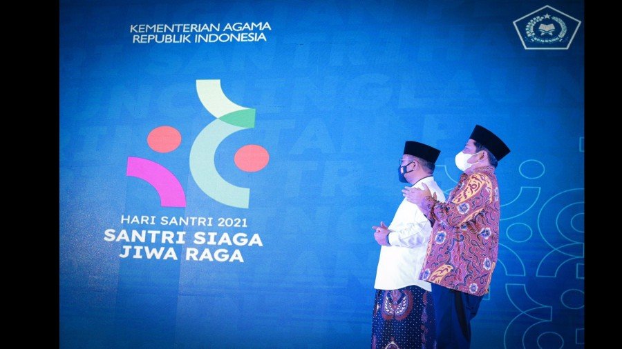Logo Hari Santri 2021