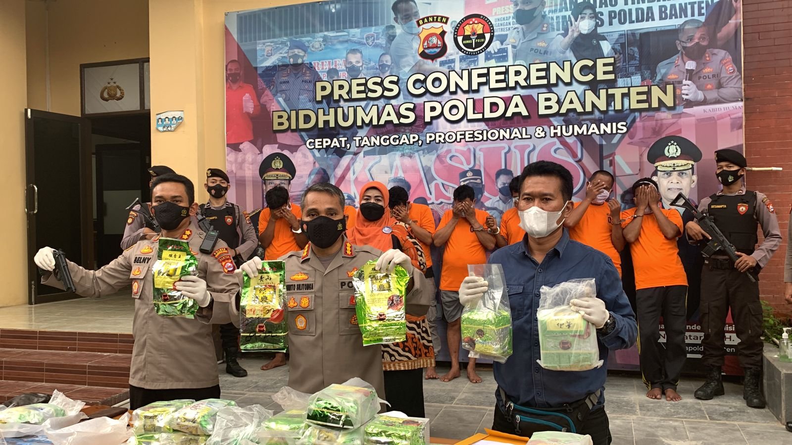 Sabu 23 Kilogram di Pandeglang