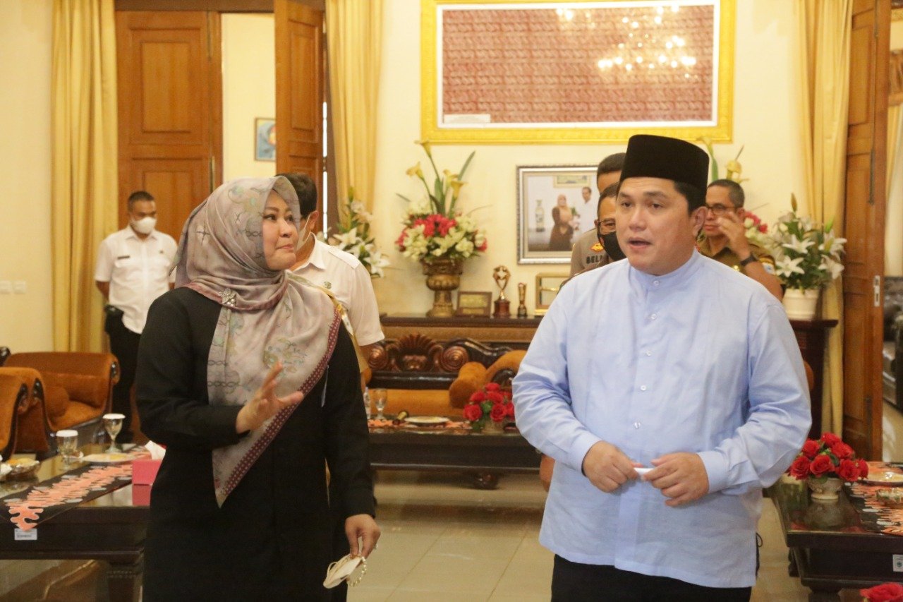 Menteri BUMN Erick Thohir