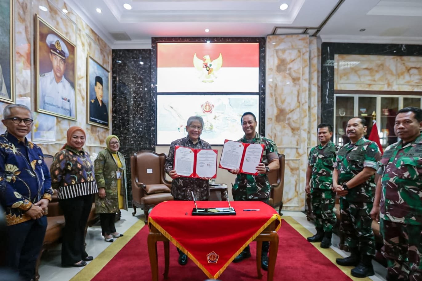 Kerjasama TNI dan bjb