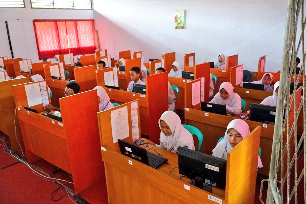 KBM di SMPN 3 Pandeglang