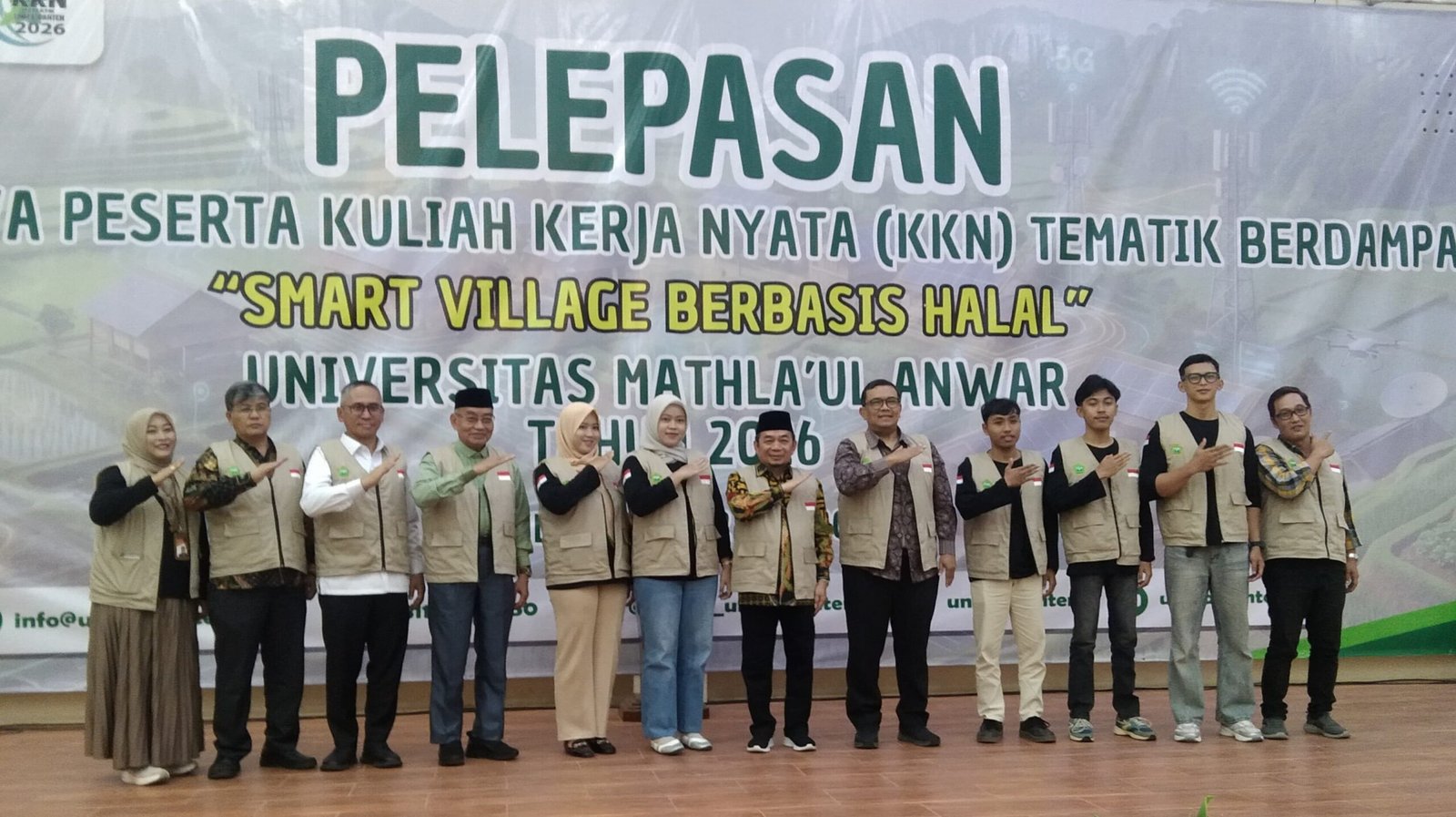 Pelepasan Mahasiswa KKN